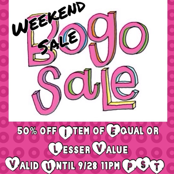 BOGO SALE!