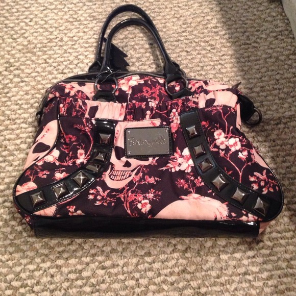 Betsey Johnson Bags Beaty Johnson Skull Purse Poshmark