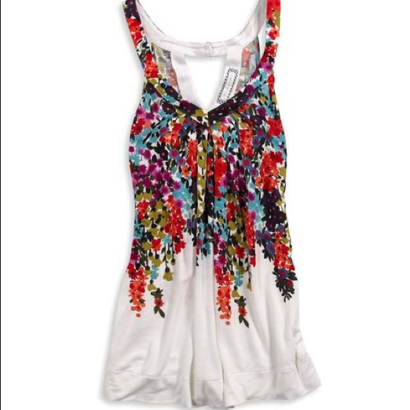 🚫 Sold on Vinted American Eagle Floral Tank Top