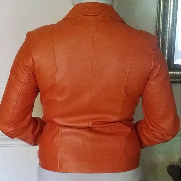 QVC Dialogue 100% Leather Jacket