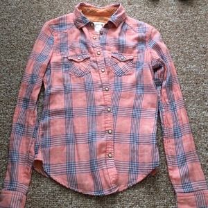 ✋SOLD✋ AE plaid/flannel shirt