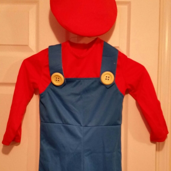 SOLD IN BUNDLE Mario Costume Kids - Picture 1 of 4