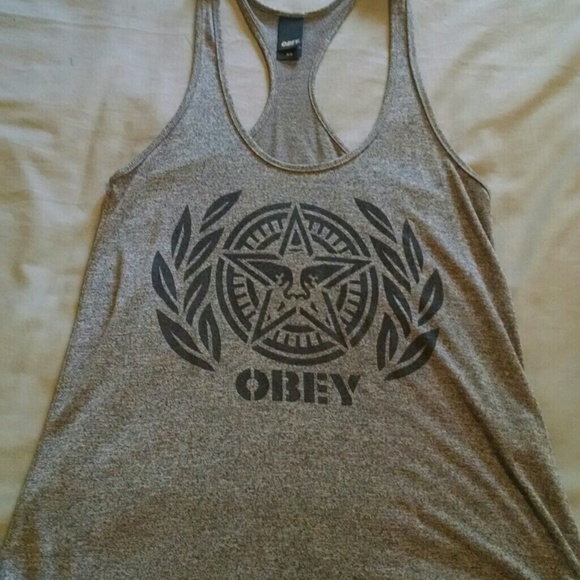 Obey racer back tank