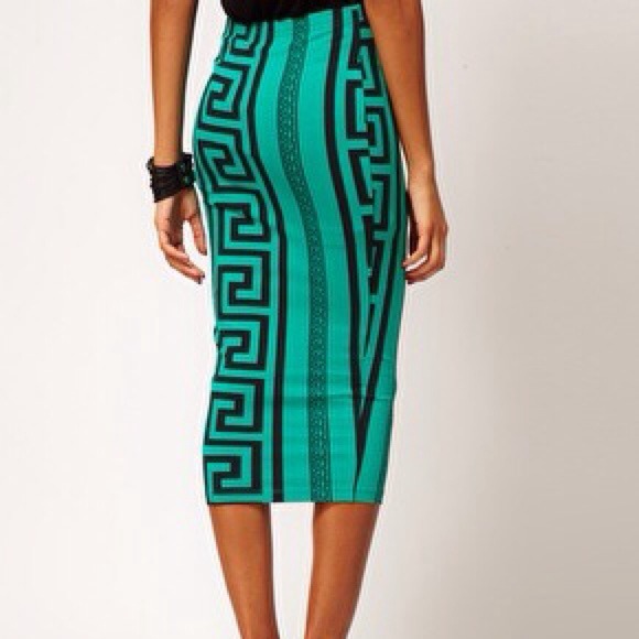 SOLD - Asos midi skirt! (Sz medium/6) - Picture 4 of 4