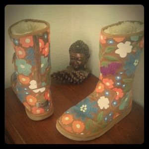 Floral UGG Boots