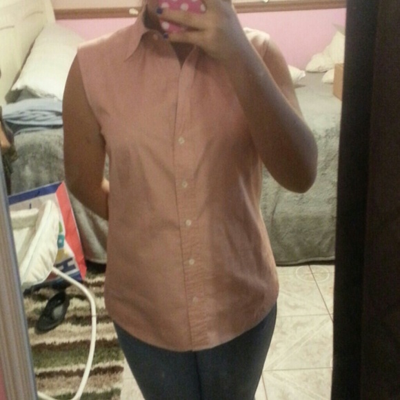 Nude pink top