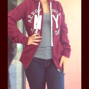 Fall Maroon Hoodie
