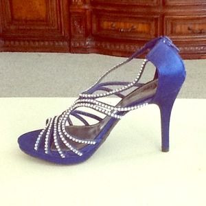 Blue heels