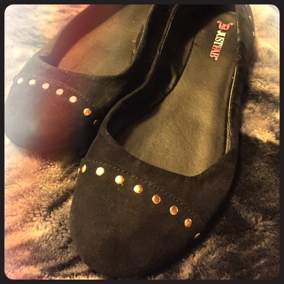 JustFab black flats