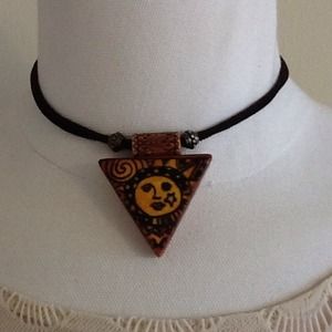 Hand painted chocker