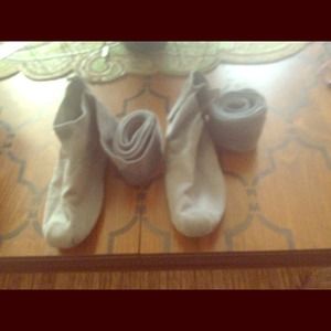 Toms gray wrap boots
