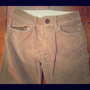 Banana Republic Tan Cords Size 0