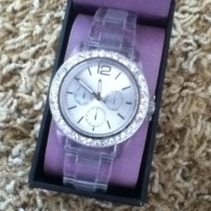 Brand New Clear Boyfriend Watch
