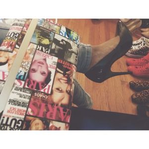 Paris Magazine Clutch