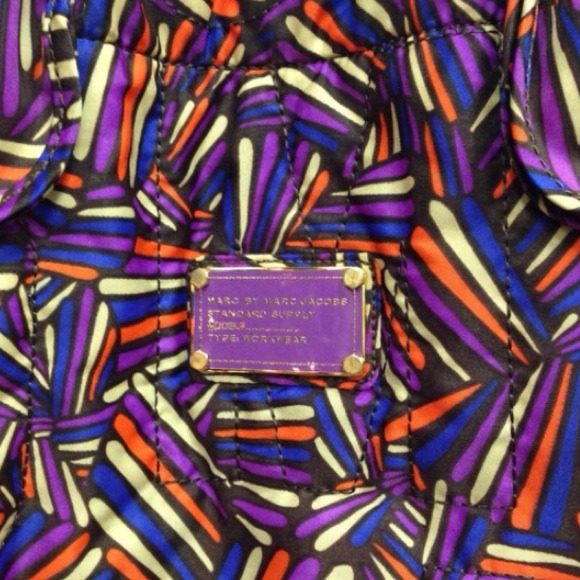 ✨SOLD✨Marc Jacobs nylon tote 💜❤️ - Picture 3 of 4