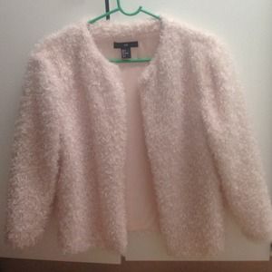 H&M Jackets & Coats - Powder pink fluffy cardigan H&M Jackets & Coats - Powder pink fluffy cardigan