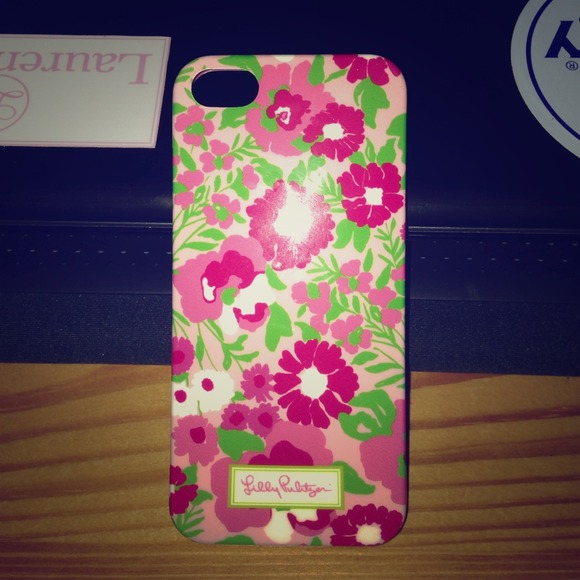 Lilly Pulitzer iPhone 5 case w/ screen protector - Picture 1 of 3