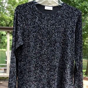 Gorgeous slinky party top