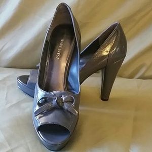 Grey Pattened Nine West
