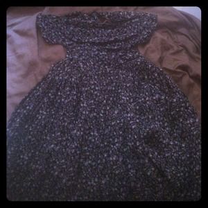 Strapless brandy Melville dress.