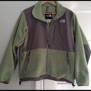 RESERVED...North Face Green Denali Jacket
