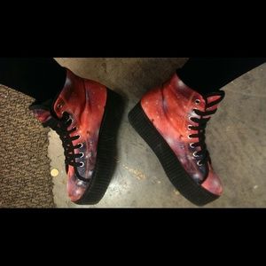 Jeffrey Campbell HIYA Galaxy Cosmic Sneakers