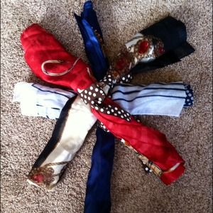 Vintage Scarf Bundle (Includes 4 Scarves)