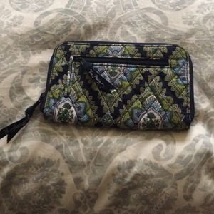 Vera Bradley zip-around wallet