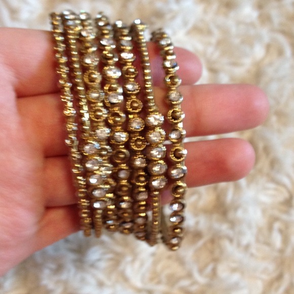 Gold bangles