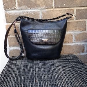 Brighton Black Leather Purse