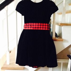 JCrew Crewcuts Velvet Dress