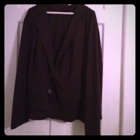 Lane bryant dark purple blazer. Plus size. 3x