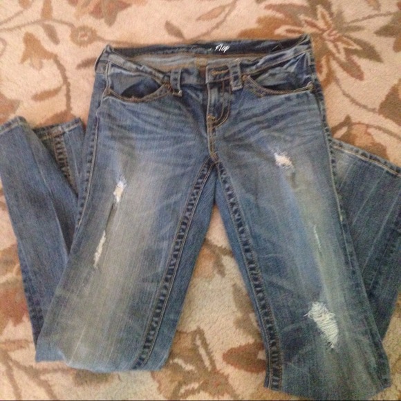 Victorias Secret size 6 Low Flap Jeans