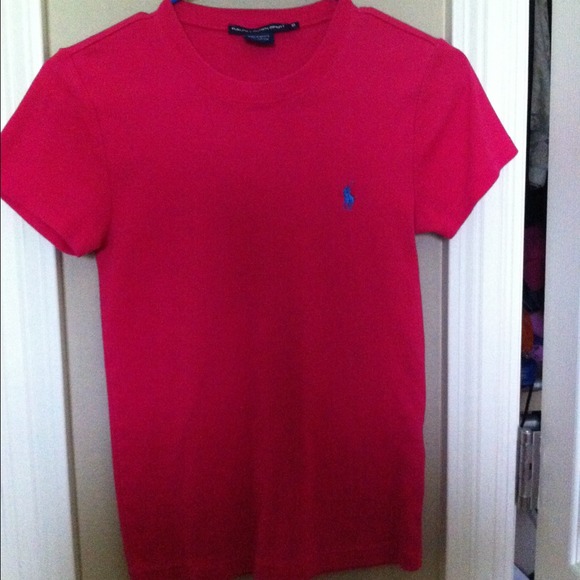 Polo pink top