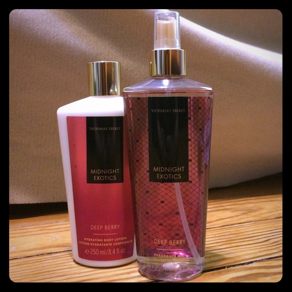 Victoria's Secret body lotion and fragrance mist