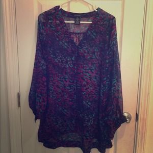 Pattern tunic dress