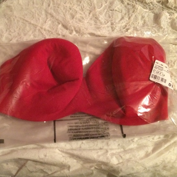 Ruby red Cacique 44DDD bra