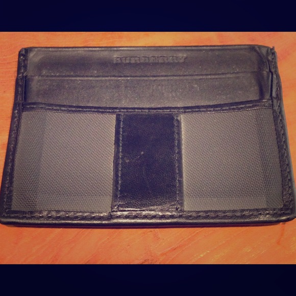 Men's Burberry Credit Card Wallet