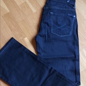 7 for all Mankind navy colored jeans