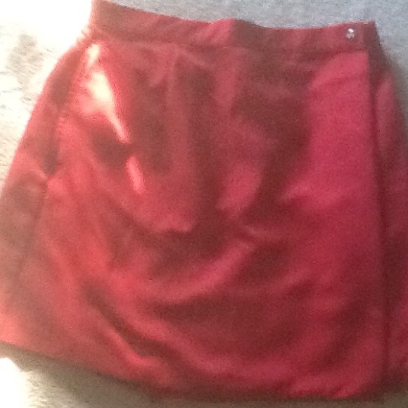 Nike red skort