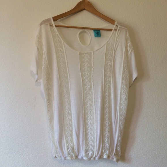 White Lace Top