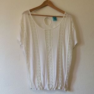White Lace Top
