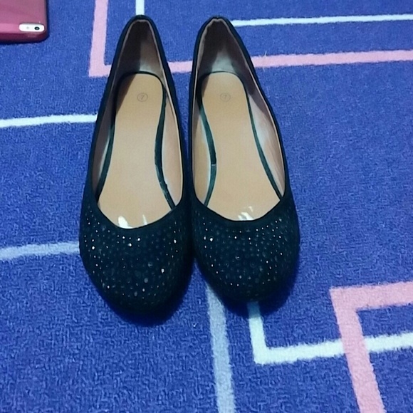 Black flats