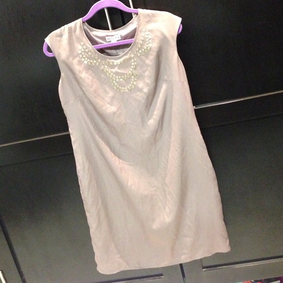 Merona Taupe Dress Size 6