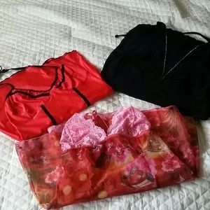 Bundle for 3 sexy nightgown