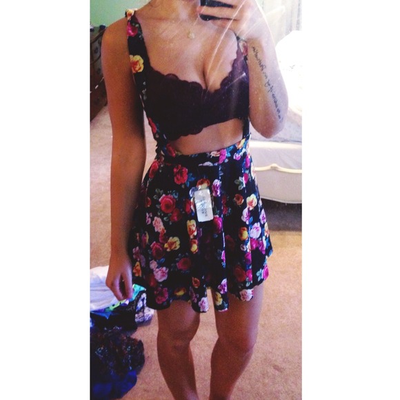 Floral skirt