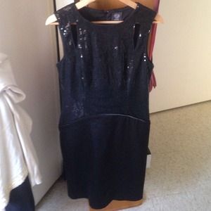 Vince Camuto shiny dress