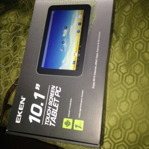 Touch screen tablet. Android