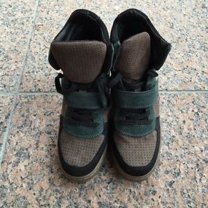 Ash Bowie Cool Multi Wedge Sneakers