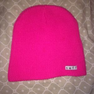 Neff Hot Pink Beanie